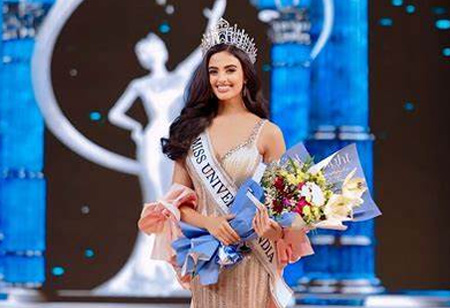 Rhea Singha of Gujarat crowned Miss Universe India 2024